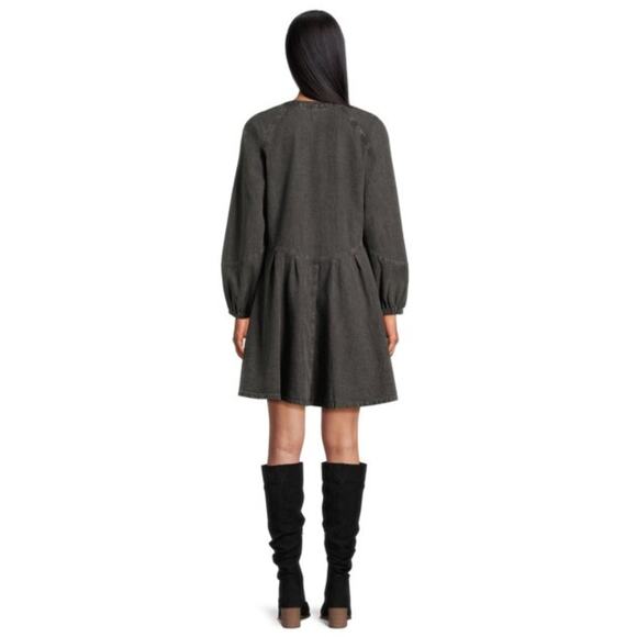 Time and Tru Denim Blue Mini Dress - Picture 3 of 10